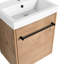 Meuble-lavabo mural de 18 po Ellaline