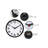 Modern/Contemporary Round Plastic Wall Clock 9 Inches-72467025