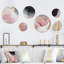 Ensemble de 5 décorations murales Inner Worlds of Marble II