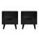 Merrylee 1-Drawer Nightstands with Open Cubby