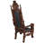Lord Raffles Throne Leather Armchair