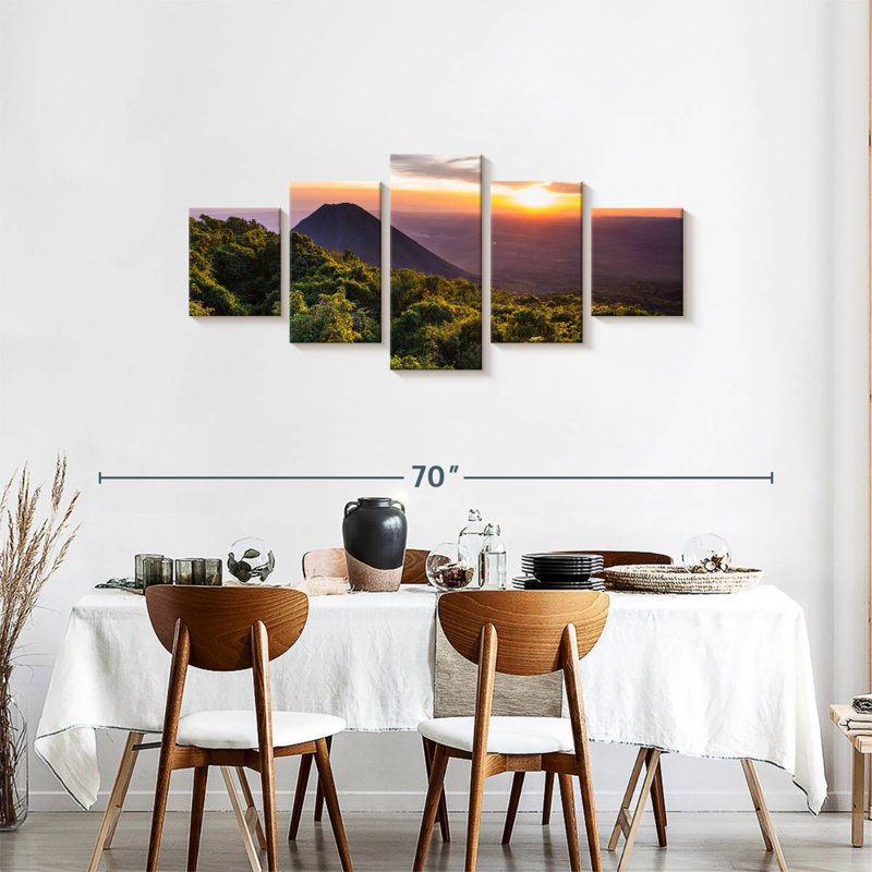 Senne Cerro Verde Volcano, 24" H x 55" W