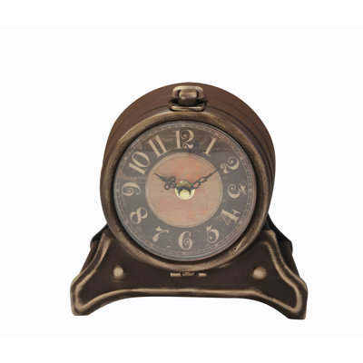 Horloge de table tonneau de bière
