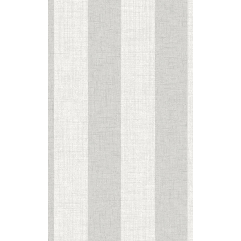Papier peint à rayures Roelfiène, gris