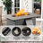 Kreda 4 - Person Outdoor Seating Group With 41" Fire Pit With Swivel Glide Chair And Cushions-1279968678
