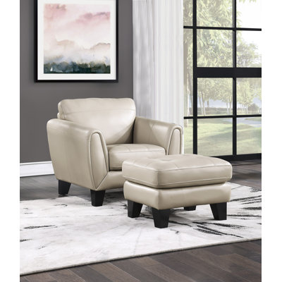 Chaise avec repose-pieds Craig