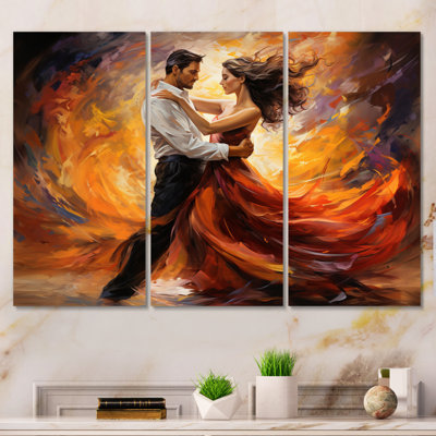 " Soulful Dancing II " 3 - Pieces