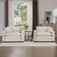 Ensemble de canapés luxueux et sophistiqués avec 2 canapés simples, 2 fauteuils d'appoint et un fauteuil confortable