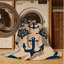  Washable Simplified nautical elements Nautical Area Rug-214328199