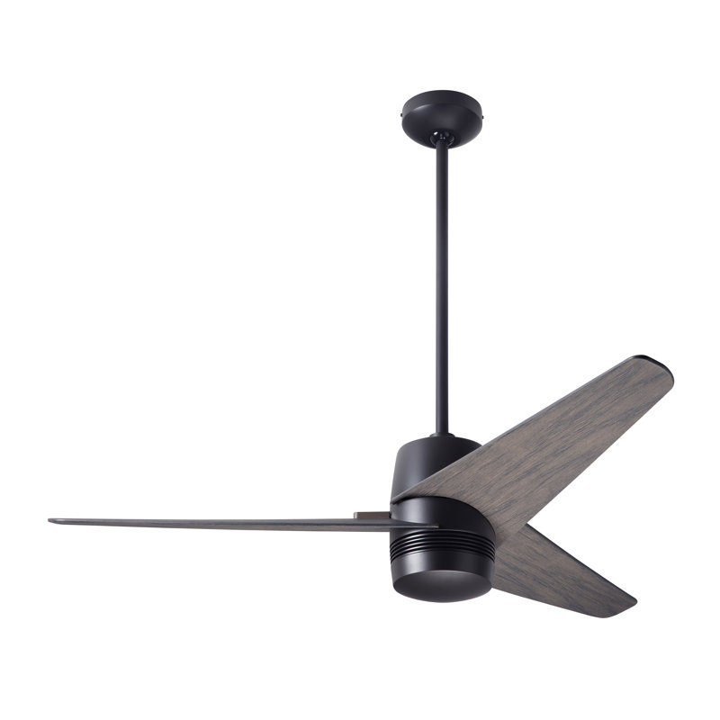 Velo 48'' Ceiling Fan, Handheld Remote Control, Graywash, Dark Bronze