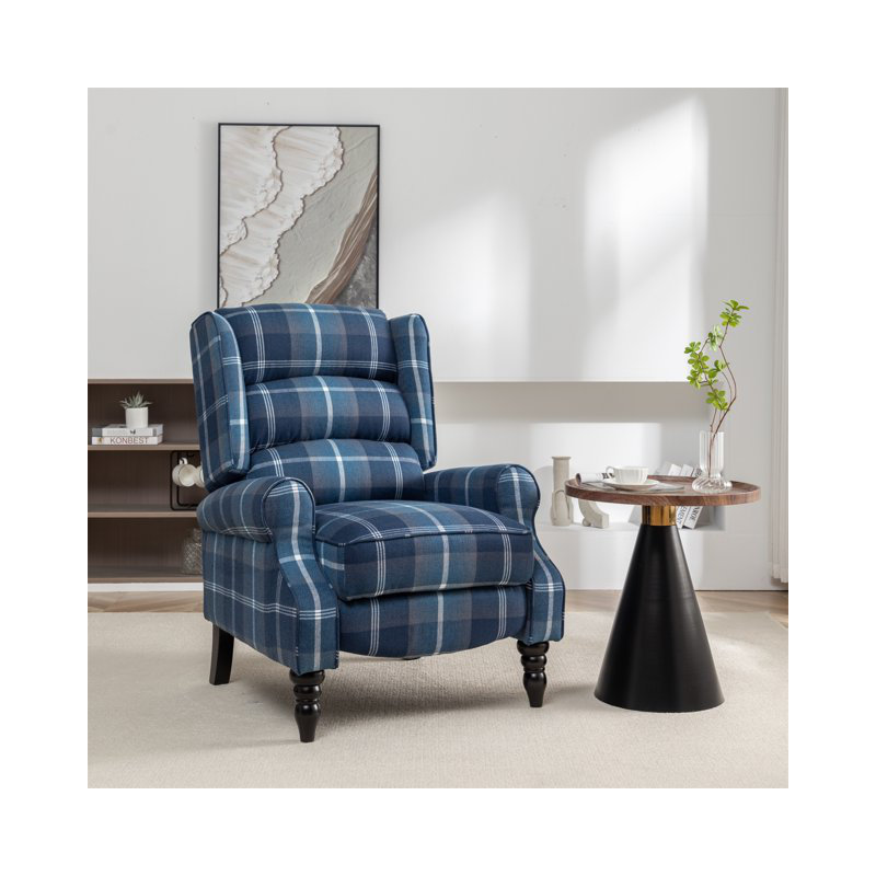 Fauteuil inclinable Brieuc, Bleu
