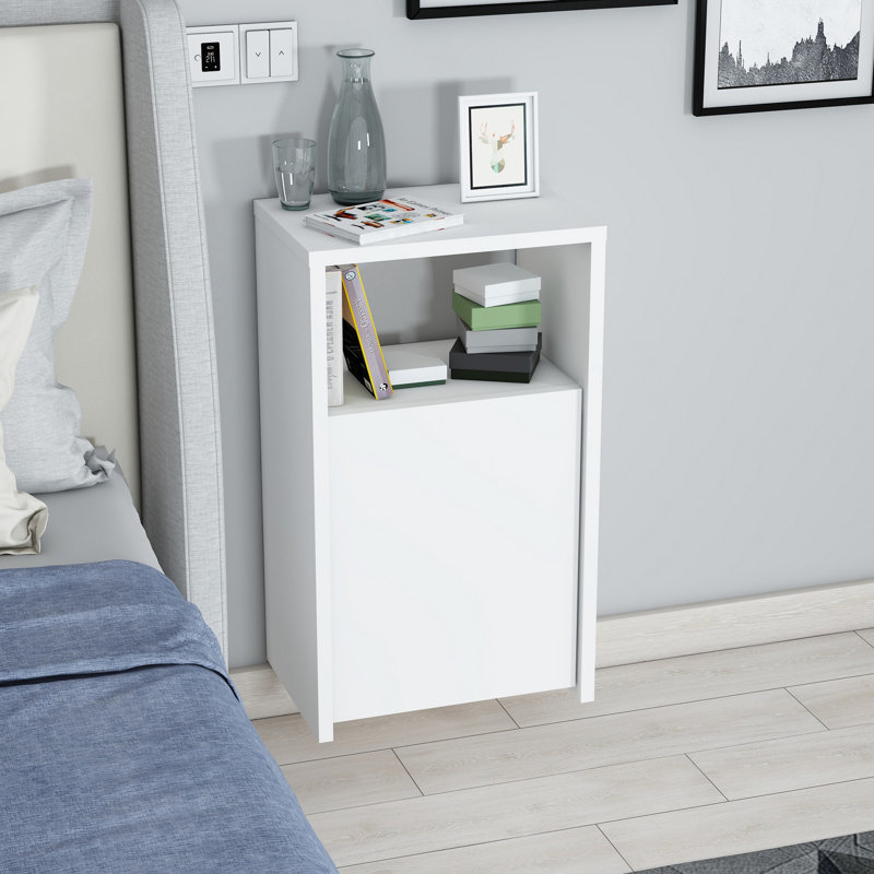 Table de nuit, Blanc