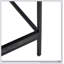 Tabouret de comptoir moderne TACOMA de 24 po avec structure en métal durable et finition en bois, parfait pour la cuisine et les bars.