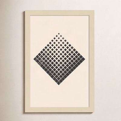 Minimal Halftone Shapes No. 3 Print