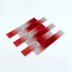 Silver/Red