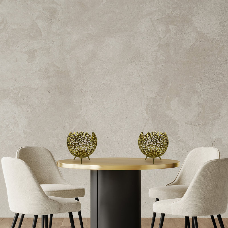 Porte-votive de table en aluminium 7,5 "H, Or, H 7,5 po x l 8 po x P 8 po