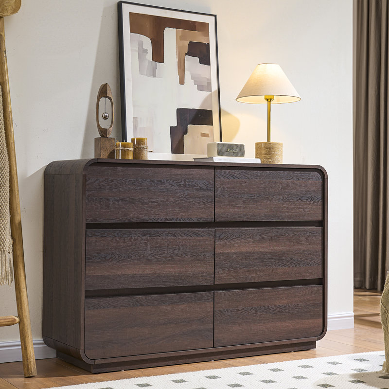 Ensemble de 3 pièces en noyer courbé avec une station de charge, Walnut