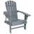 Tubeeuse Solid Fir Wood Adirondack Chair-2083770542
