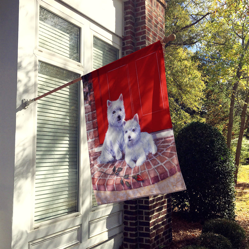 Double Sided Polyester Animal Garden Flag, 28" H x 40" W