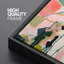 «Mid Century Shape Colorful Abstraction Vibrant», reproduction d'art sur toile-98041898-111376767