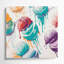 Desserts, sorbet gris, art mural sur toile-75884319