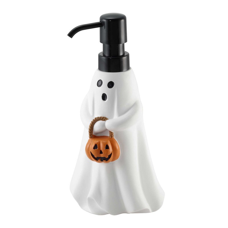  White Ghost Halloween Lotion Dispenser