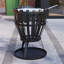 Abigailgrace Round Steel Smokeless Fire Pit