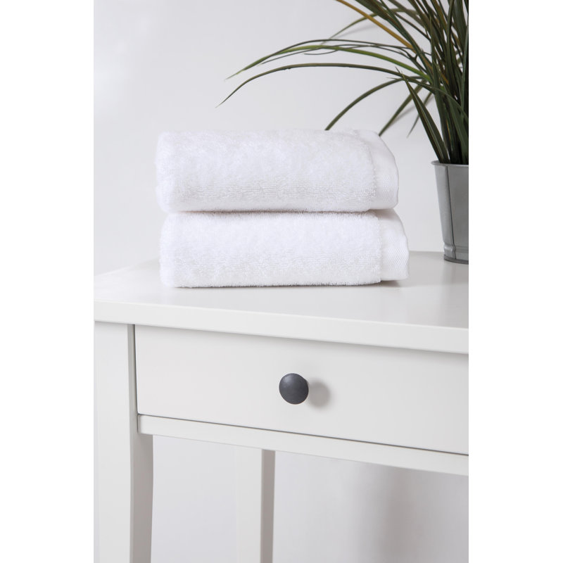 Zimmerman Midweight Hand Towel, White