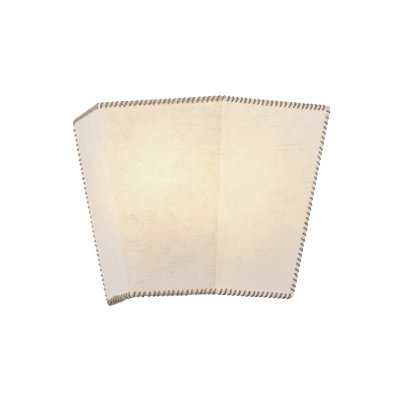 Applique murale en papier 1 lumière Celmins 11 "faite à la main par Augusta Hoffman pour Hudson Valley Lighting