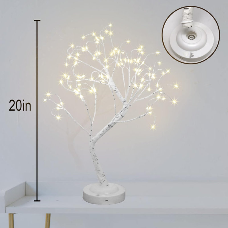 Birch Battery Lamps