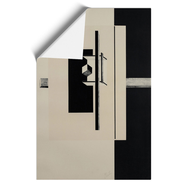 Composition Vol.15 by El Lissitzky - No Frame Print, 42cm H x 30cm W x 0.1cm D
