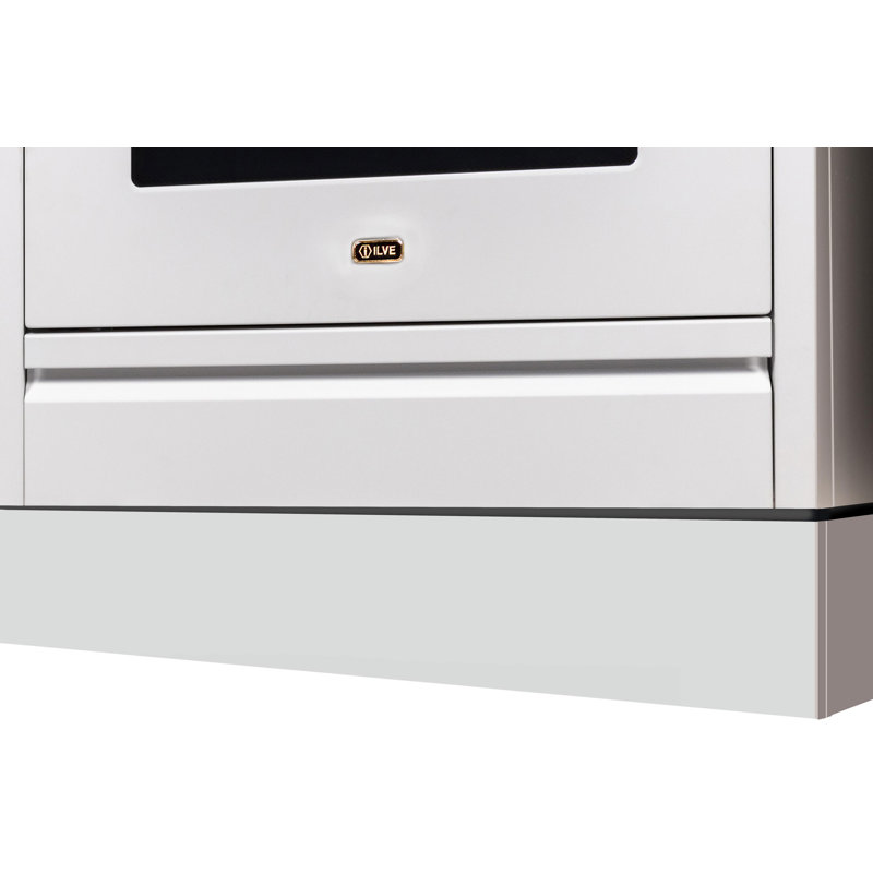 Nostalgie And Pro Range Trim kit, White, 6" H x 36" W x 21.65" D