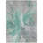 Machine Washable Indoor/Outdoor Claudian ACN1632 Teal Rug-104235999