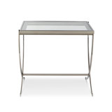 Glass End Table