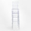 Chaise d'appoint empilable (ensemble de 4)