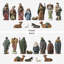 Ensemble de 12 figurines de crèche de Noël-561437674-561437681