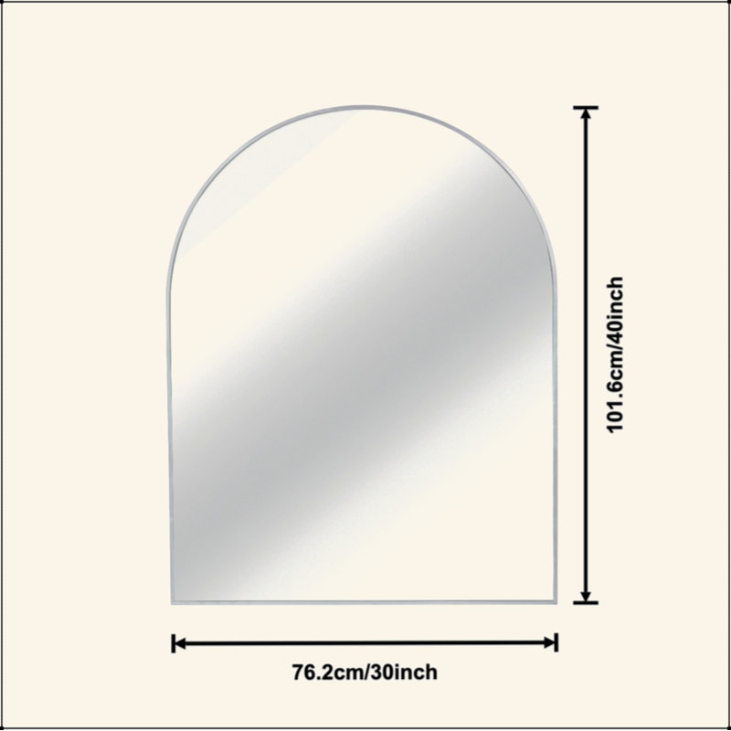 Miroir de salle de bain, Argent argent