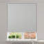 Rideau roulant occultant gris sans cordon-92282190