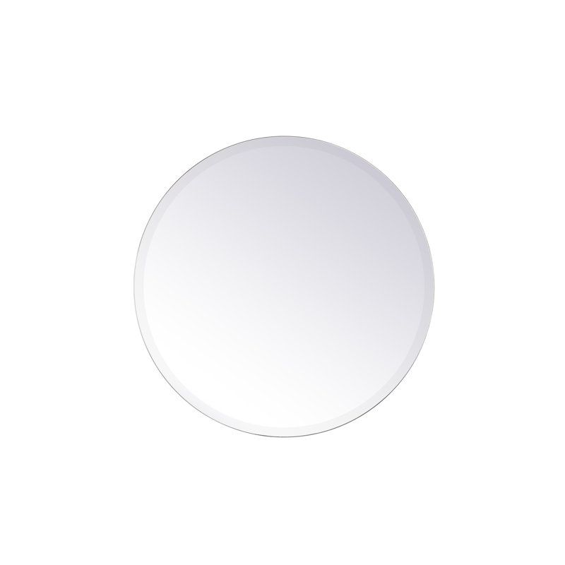 Caimen Flat Wall Mirror, 24" H x 24" W