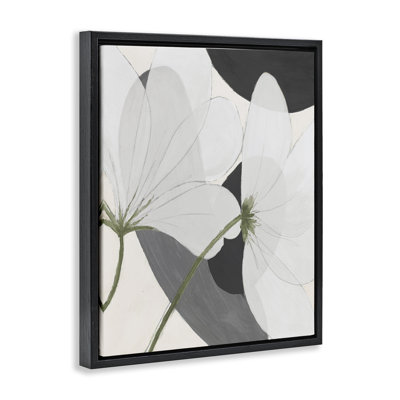 "Abstract Abstract Florals", art mural sur toile flottante par Patricia Pinto