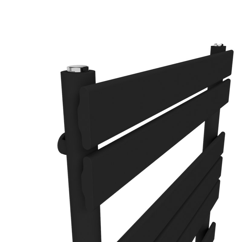 Designer Radiator, Black, 47cm H x 19cm W x 4cm D
