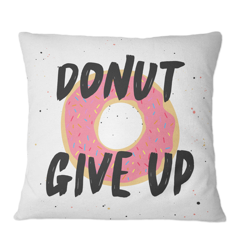 Coussin Donut, 16 po x 16 po