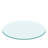 Single-Piece Round Tempered Glass Table Top Clear Glass 2/5" Inch Thick Beveled Polished Edge, Aesthetic and Practical Versatile Usage for Various Applications-1384469130