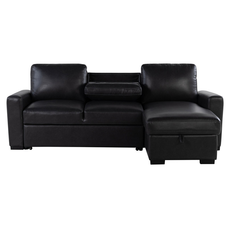 Charcoal-Black Complete Sofabed