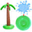  Palmier, jardin gonflable, jardin, arroseur