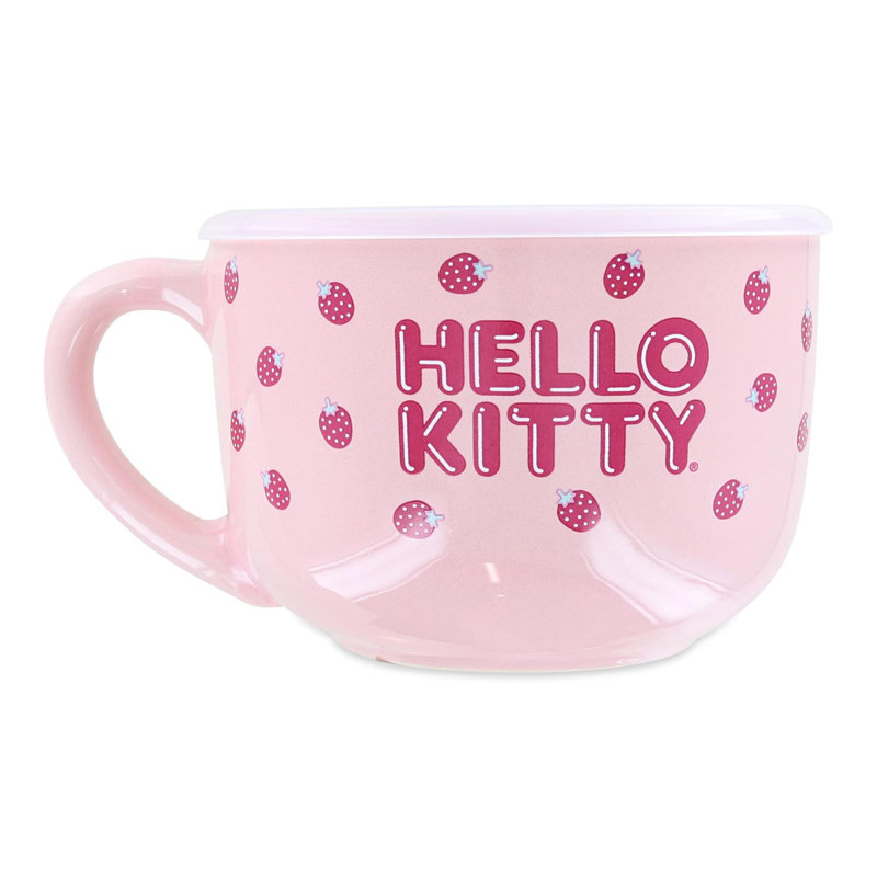Tasse à soupe Hello Kitty Strawberries