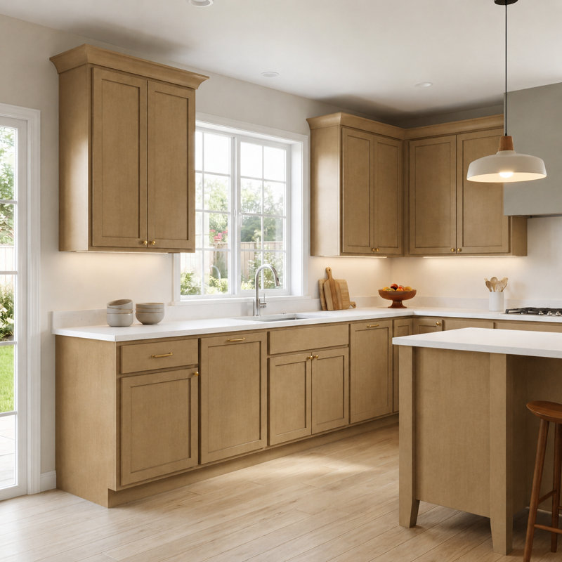 Dwelling Value Finish Chip, Tuscan/Stone Glaze, Maple