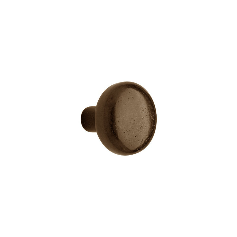 Bronze Mushroom Knob, Silicon Bronze Rust