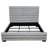Fandango Gray Upholstered Eastern King Bed