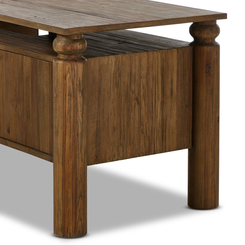 Kerrville Solid Wood Executive Desk